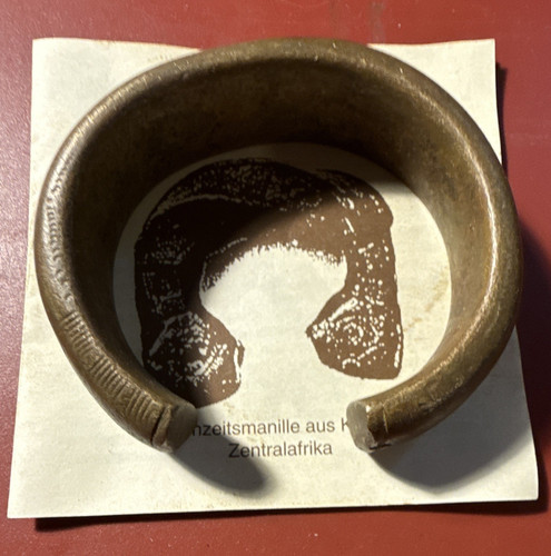 Bronze metall armreif - bronze,