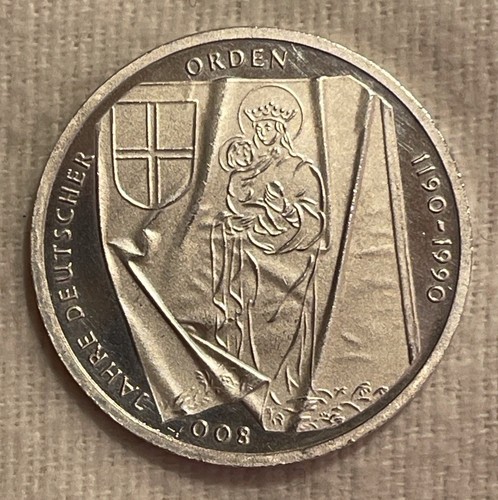 Mark münze von - 10-mark-münze, 1990