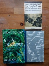 3x Ernest Hemingway Der alte Mann und das Meer/ Ein Fest fürs../ Inseln im Strom