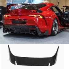 Carbon fiber rear spoiler wing - fiber,