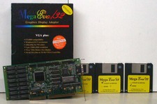 Grafikkarte ET4000-W32 2MB ISA komplett neu. Geprüft mit Toolstar 4.79 .