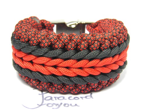 Paracord armband extra breit - paracord, armband-extra
