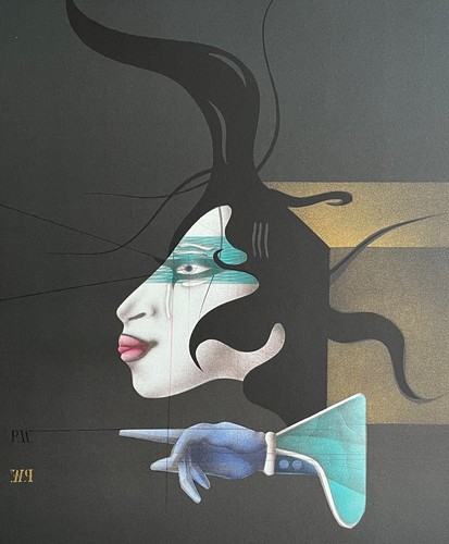 Paul wunderlich signierte - wunderlich,