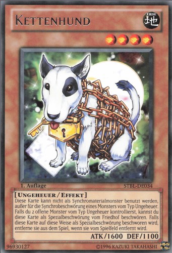 Yugioh kettenhund stbl de034 - yugioh,