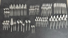 Besteck *Nivella* rostfrei 94-teilig DDR Vintage