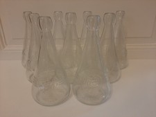 alte Weck Saftflaschen 1/2 Liter - 9 Stück - Tisch Deko (Höhe ca. 20,4 cm)