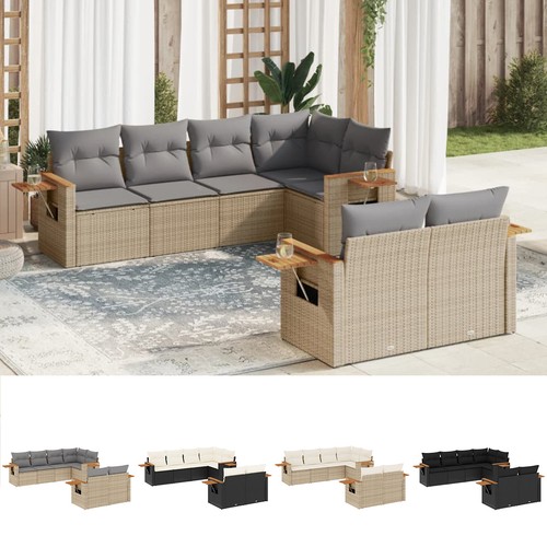 Polyrattan lounge sitzgruppe - lounge,