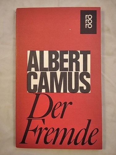 Der fremde camus albert - der, camus,