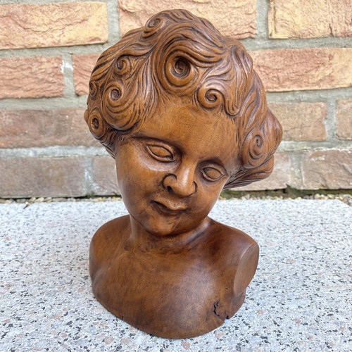 Alte figur skulptur büste - figur,