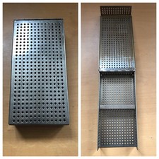 Lochblech *Edelstahl* Lochkassette Blechkassette Kiste Lagerbox Lagerkiste