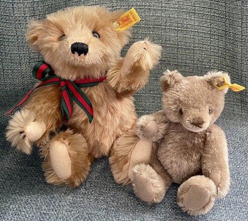 Lot steiff 7 teddy - steiff, 10"