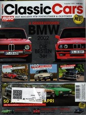 Zeitschrift Classic Cars #1 2019 BMW 2002 3er 50 Jahre Ford Capri Buick Citroen