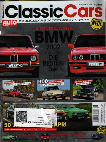 Zeitschrift classic cars 1 - classic, #1