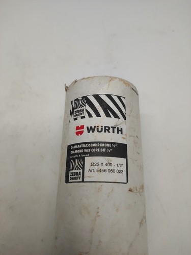 Würth diamant bohrkrone - bohrkrone, nass