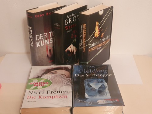 Thriller bücher paket - 5,