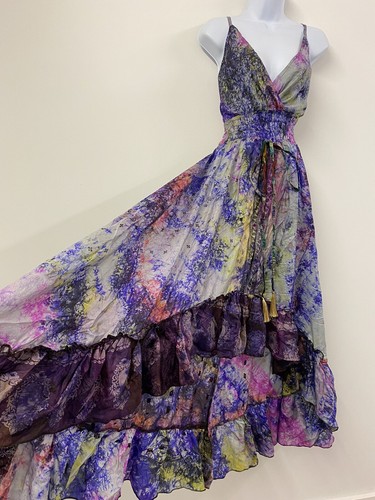 Hippie kleid fee seide - hippie,