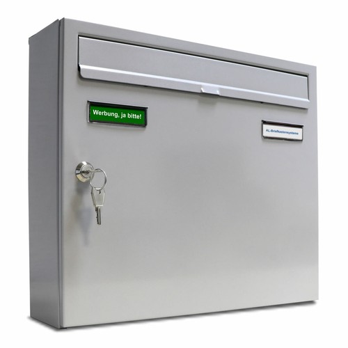 Basic 1er briefkasten ral - basic, 9006