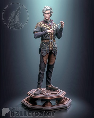 Astarion baldurs gate 3 - gate, 3d