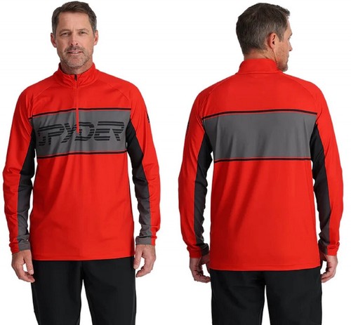 Spyder bandit half zip fleece - half,