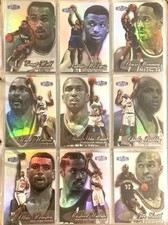 NICE Lot 99s Flair Fleer Showcaise Barkley Pippen Nowitzki Kidd Kemp Payton