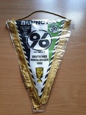 Rarität Großer Wimpel  HANNOVER 96 /  29×38cm 