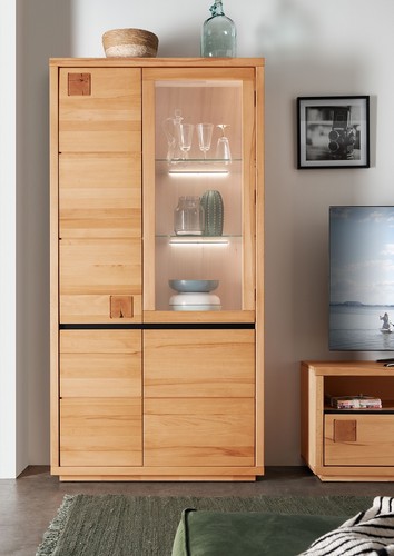 Vitrine schrank 103x205cm - vitrine,