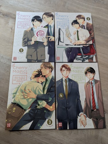 Manga cherry magic band 1 - magic!", 1-4