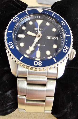 Seiko sports blaues - seiko,