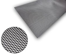 1x Alugitter 5x3 Schwarz Gitter Racegitter 100x30cm Streckgitter Race / gritte