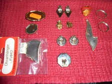 fimo zubehör Ohrring Anhänger Ohrklips Ring Sortiment FIMO FARBER Rest