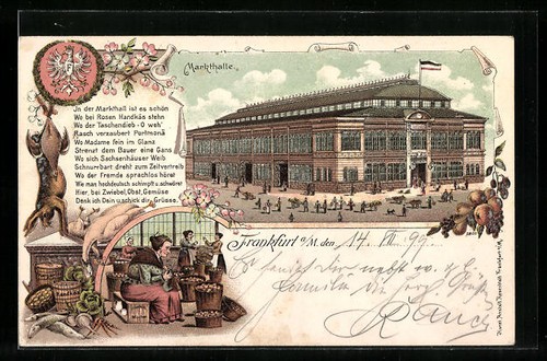 Lithographie frankfurt main - lithographie, /