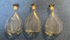 3 Stück klare Glasflaschen leer ca. 500 ml