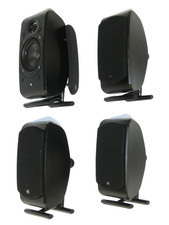 JBL Heimkino Lautsprecher Boxen Set 4 x SCS 200SAT + Boxenständer