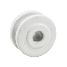 Eckisolator Porzellan rund Ø