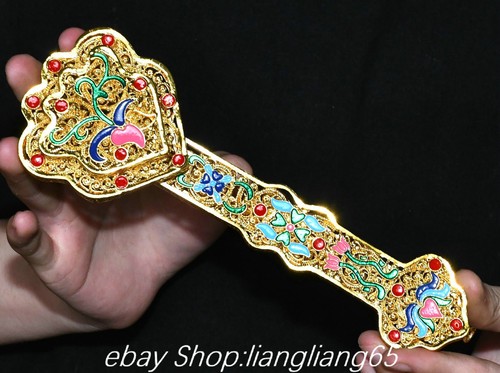 Alte dynastie cloisonne - 6,6'',