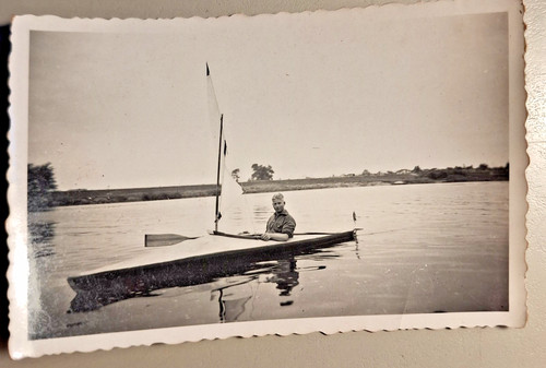 Vintage foto junger - foto,