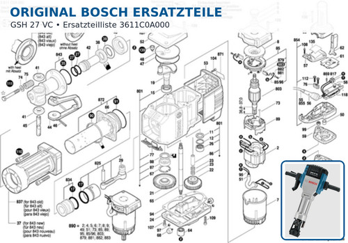 Bosch gsh schlaghammer - gsh, 27