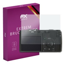 atFoliX Glasfolie für Ricoh Caplio GX100 Displayfolie 9H Schutzpanzer