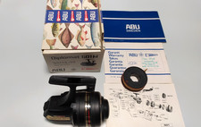 Angelrolle Kapselrolle ABU Diplomat 601M mit OVP u. Ersatzspule Made in Schweden