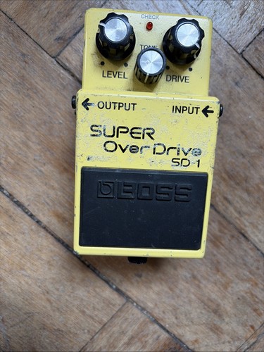 Boss super overdrive - sd-1,