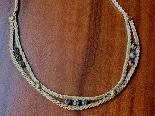 Halskette collier aus gold - gold, 333