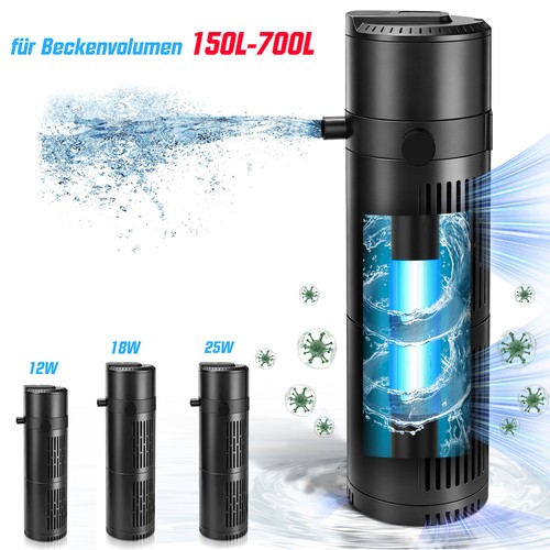 25w filter pumpe - u-v,