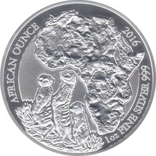 Ruanda 2016 Erdmännchen 1 Oz