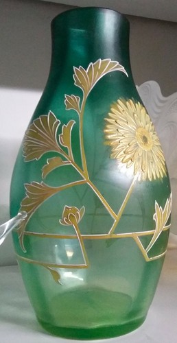 Glas vase lüstrierend art - glas,