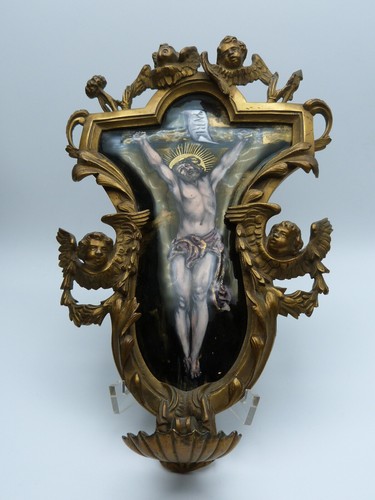 Emaille bild bronze - bild,