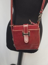 Weinrot Leder Tasche 