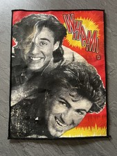 Wham! Back Patch Gross Vintage 80er Aufnäher