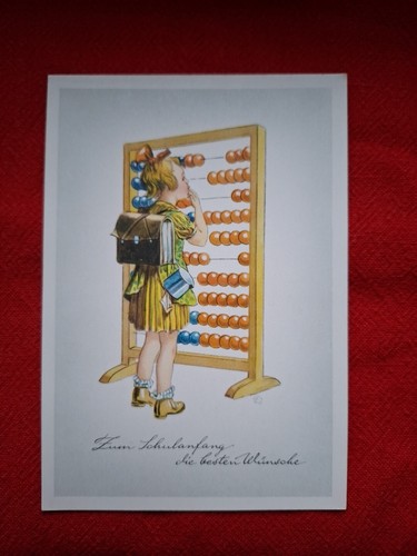 Alte künstlerkarte - alte,