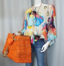 Boho bast tasche hippie xxl - boho,