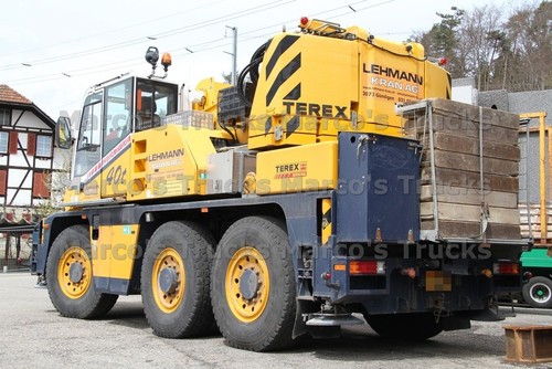 Lkw foto terex kranwagen - lkw,